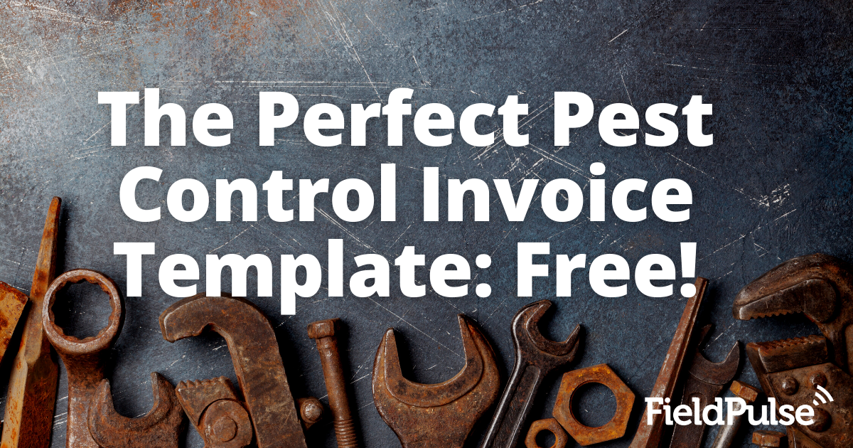 The Perfect Pest Control Invoice Template: Free!