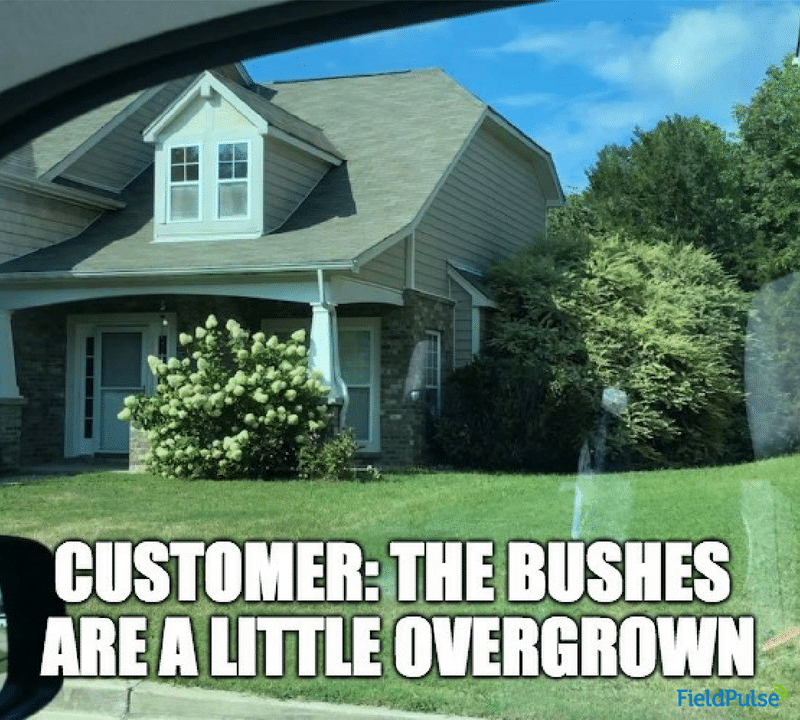 When customers expect you to moonlight as a landscaper