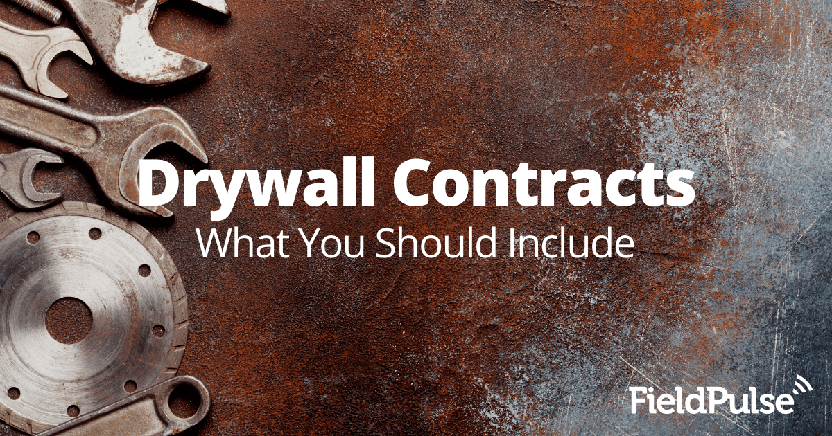 Drywall Contracts – What You Should Include